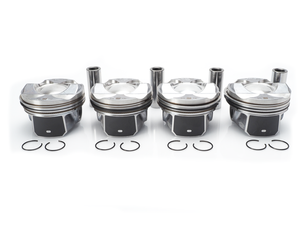 2018-2020 Land Rover Piston w/Rings Set of 4 - AJ200 2.0L L4 Turbo 204PT