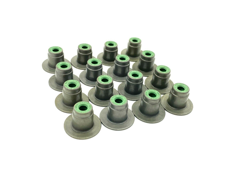 2018-2020 Land Rover Set of (16) Valve Stem Oil Seat - Ingenium AJ200 2.0L L4 Turbo - Ingenium AJ300 3.0L L6 Turbo S/C - (LR116489)