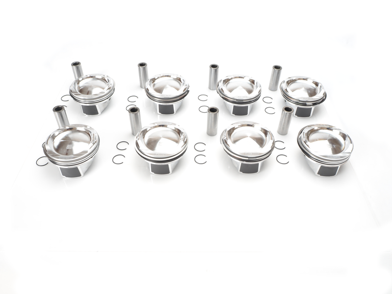 2019-2023 Piston w/Rings Set of (8) Oversized +0.50mm - AJ133 5.0L V8 S/C – (AJ813907, AJ814043, AJ813722)