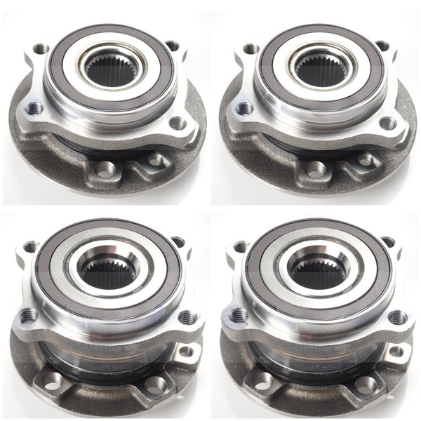  2017-2024 Ghibli Quattroporte 4PCS Left & Right + Front & Rear Wheel Hub Bearings Assembly-3.0L V6 OEM:670003580, 670103668