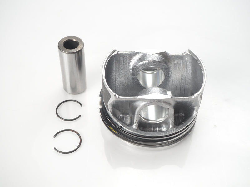 BMW B58 3.0L Turbo one engine piston with rings - fits 540i, 540i xDrive, 2018-2023 models. OEM 11258681079