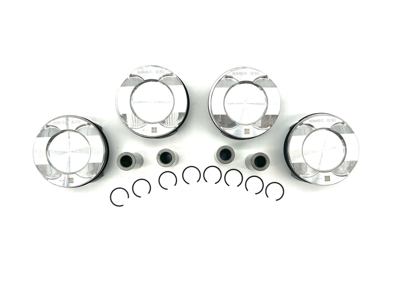 2012-2018 BMW Engine Piston with Rings Set Of (4) - 2.0L L4 N20 N26 Turbo – (11258606459, 11257594453, 11257561710)