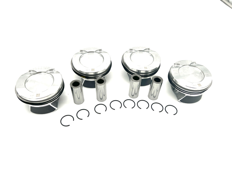 2012-2018 BMW Engine Piston with Rings Set Of (4) - 2.0L L4 N20 N26 Turbo – (11258606459, 11257594453, 11257561710)