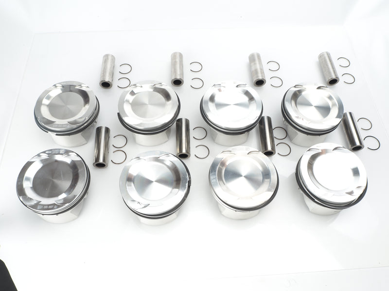 2010-2014 Engine Piston w/Rings (8PCS) - 4.4L V8 TT S63 – (11257598207)