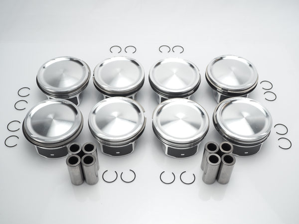 2010-2017 Land Rover Pistons w/Rings Set of (8) Oversized +0.25mm - AJ133 5.0L V8 S/C