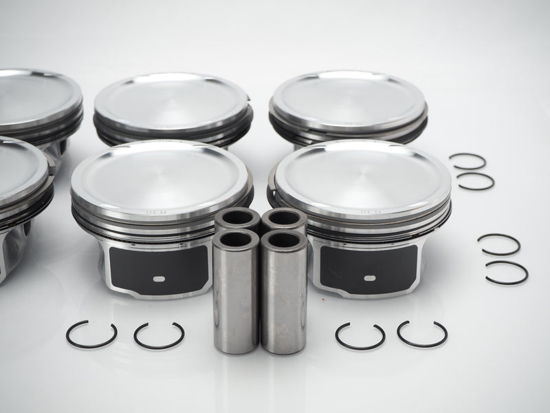 2010-2017 Land Rover Pistons w/Rings Set of (8) Oversized +0.25mm - AJ133 5.0L V8 S/C