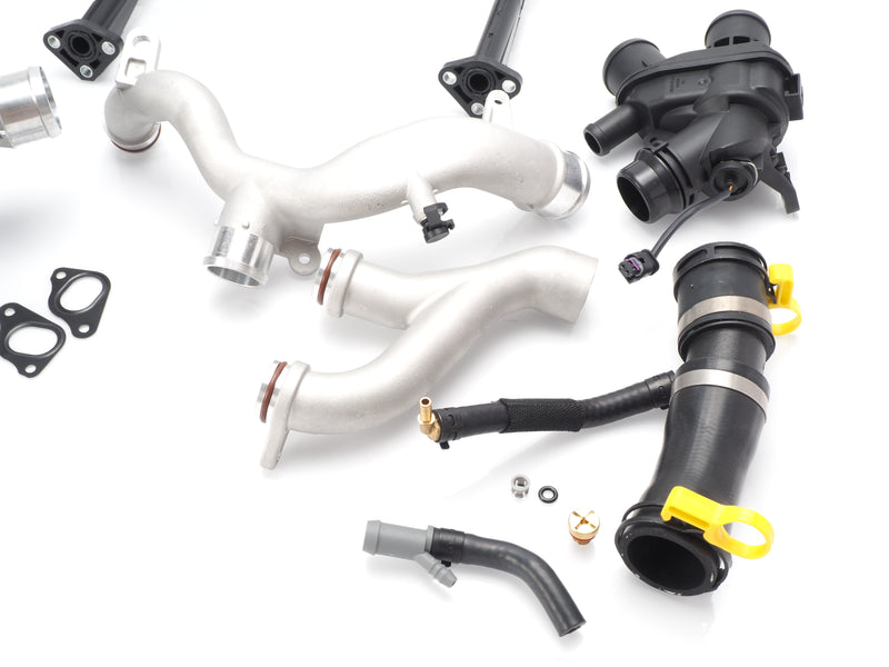 2013-2021 Jaguar Cooling System Replace Upgrade Kit - AJ126 3.0L V6 S/C – (AJ813917, AJ814053, AJ813909, AJ813565)