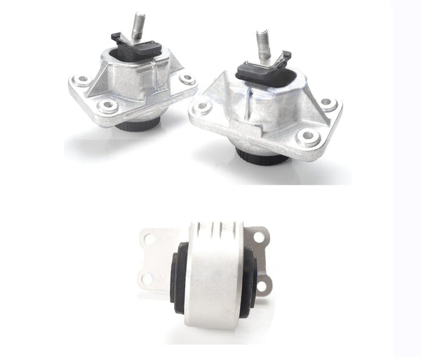 2013-2023 Land Rover Left & Right Pair Engine Mount & Transmission (3PCS) - 3.0L V6 - 5.0L V8 – (LR056882, LR054850, LR092039)