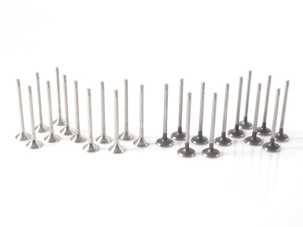 Jaguar 24-piece intake and exhaust valve set for 2.7L and 3.0L V6 Diesel engines (2004-2020)