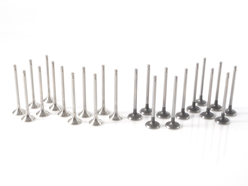 Jaguar 24-piece intake and exhaust valve set for 2.7L and 3.0L V6 Diesel engines (2004-2020)